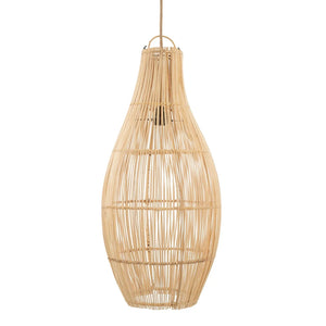 La lampe suspendue Flacon - Naturel - L