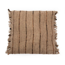 Charger l&#39;image dans la galerie, Housse de coussin Oh My Gee - Beige Noir - 60x60
