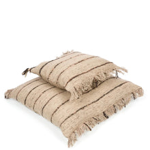 Charger l&#39;image dans la galerie, Housse de coussin Oh My Gee - Beige Noir - 60x60
